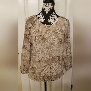 Cathy Daniels Women Tunic Blouse